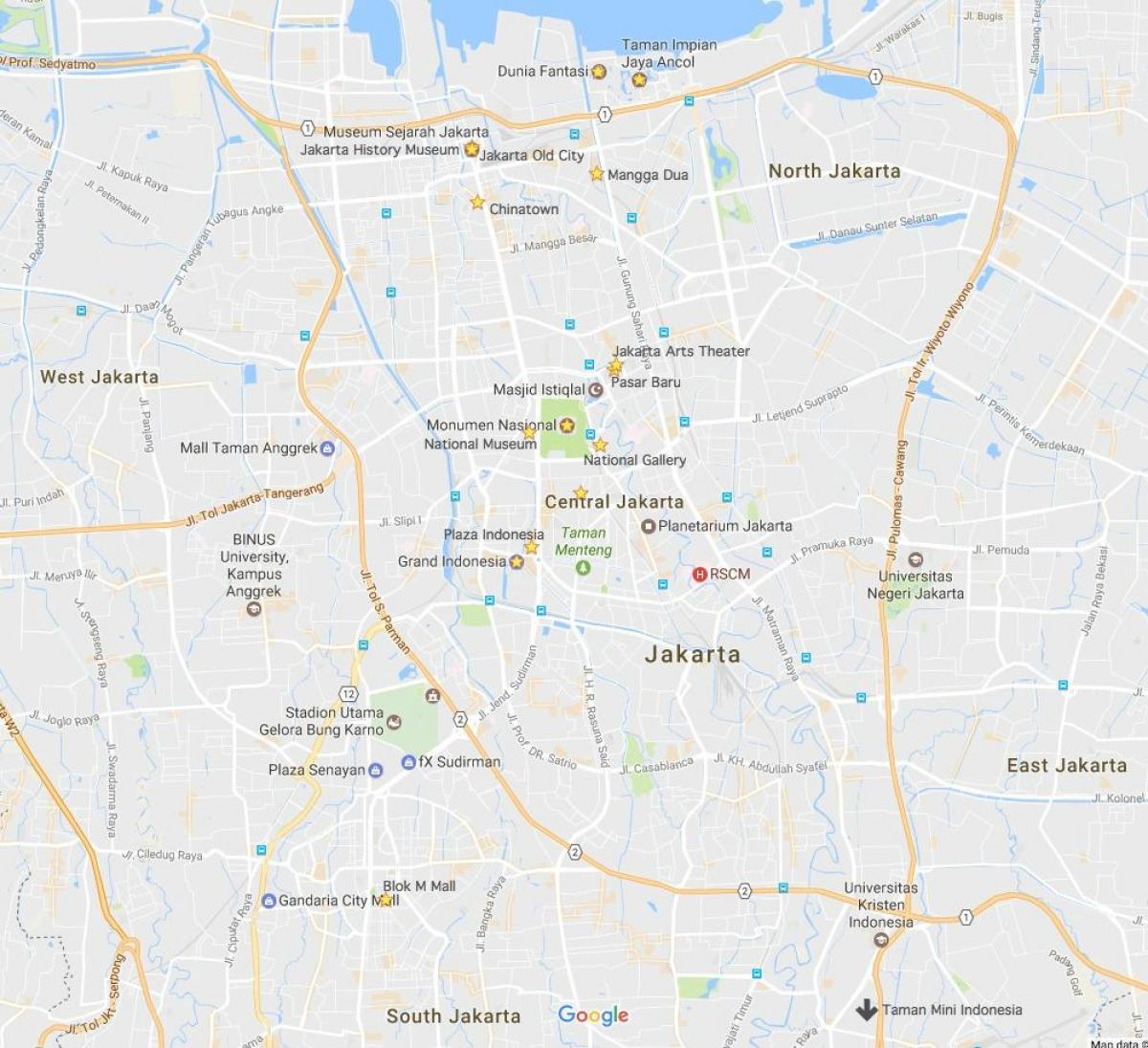 kart Jakarta gece