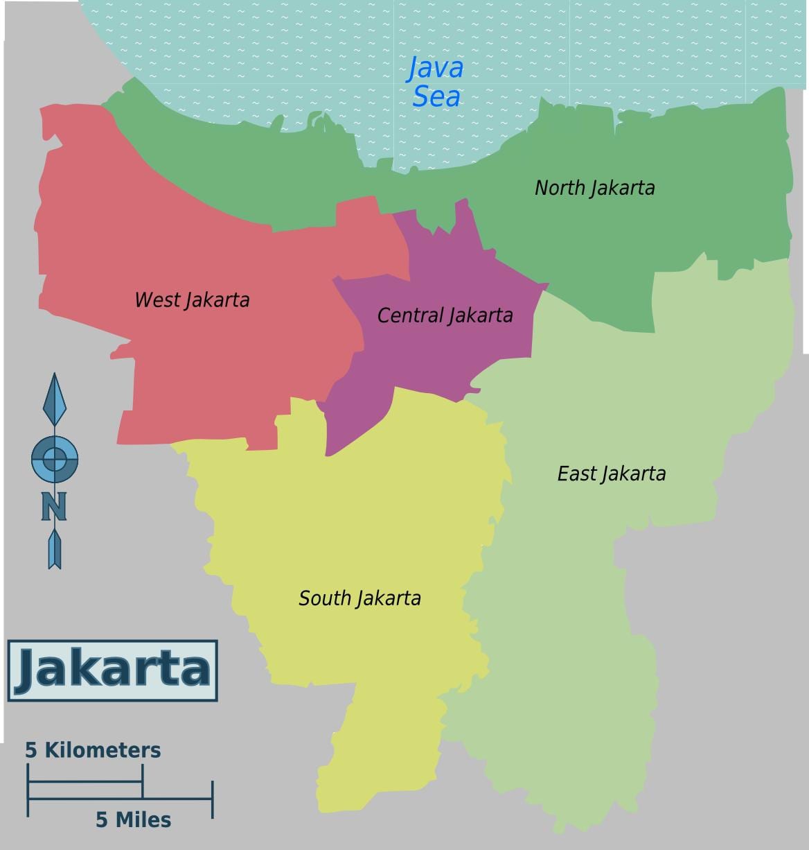 kart Jakarta rayonu