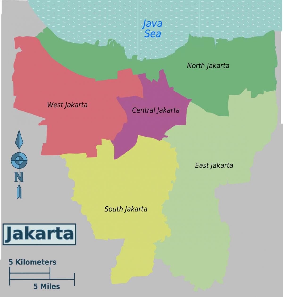 kart Jakarta rayonu